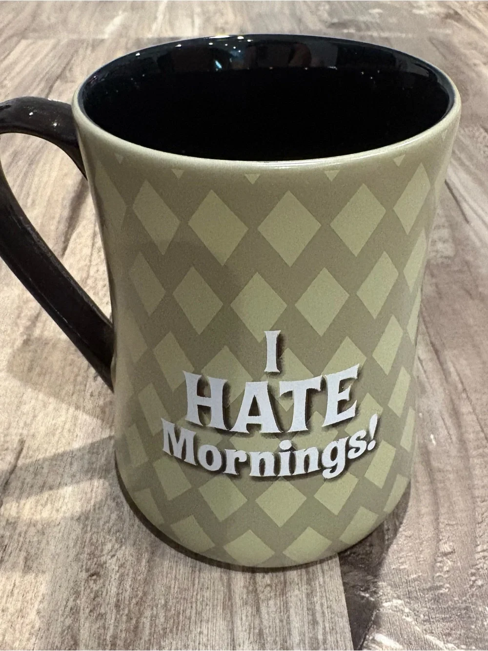 Disney Parks Grumpy Seven Dwarves Coffee Tea Mug Cup, I HATE Mornings!